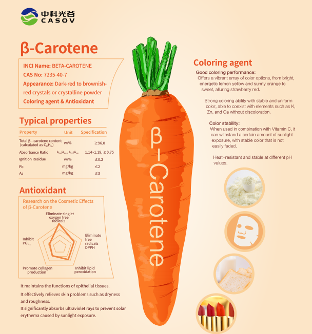 Polvere di beta-carotene naturale Polvere di beta-carotene naturale