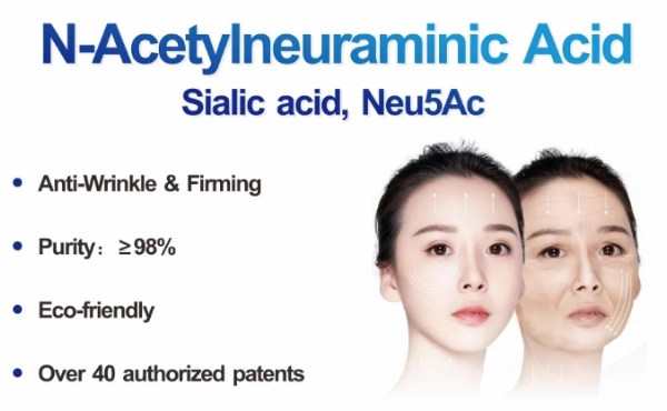 Potere degli ingredienti degli integratori di acido N-acetilneuraminico: benefici dell'acido sialico per la bellezza